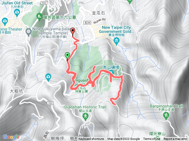 金瓜石地質公園