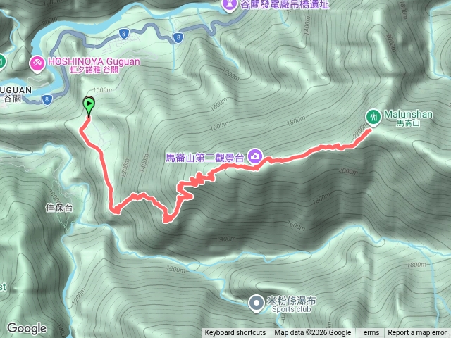 谷關七雄老二馬崙山預覽圖