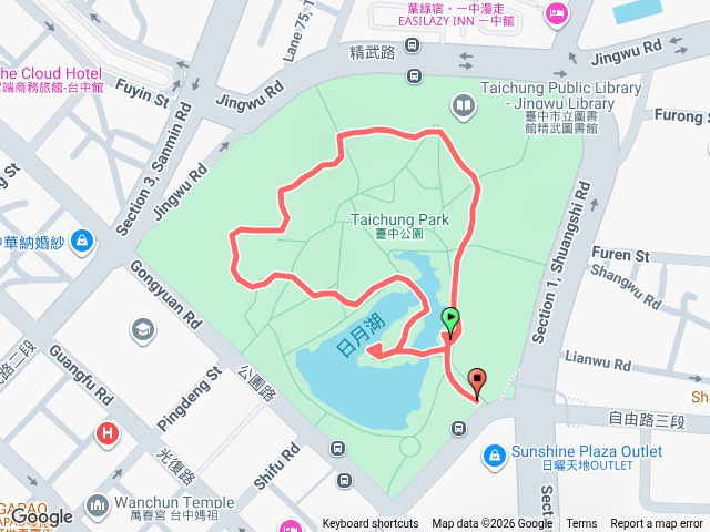 20260912台中公園砲台山