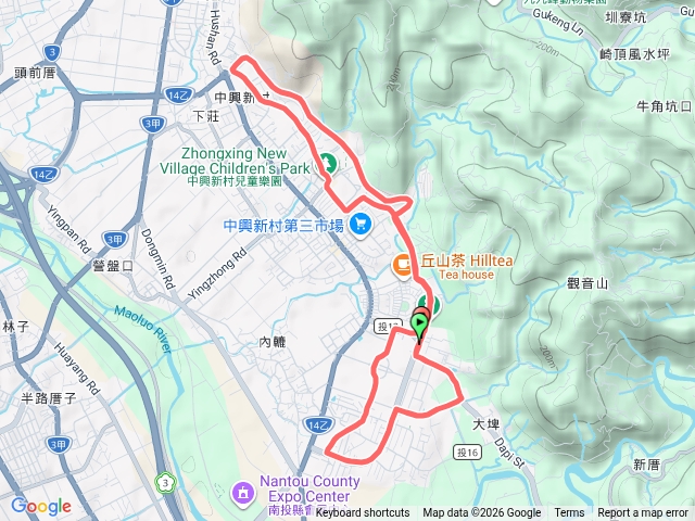 中興新村10Km