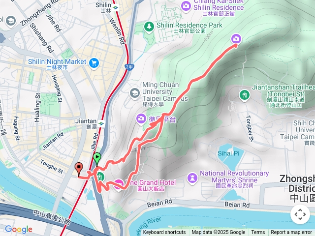 劍潭山步道