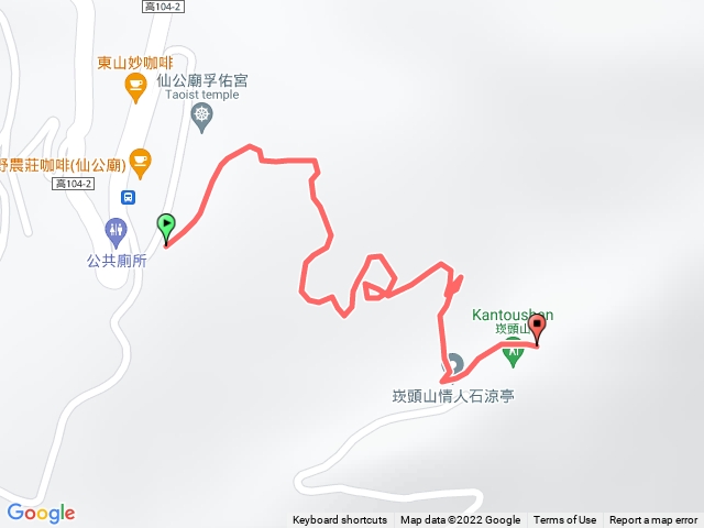 小百岳集起來崁頭山步道202203250932