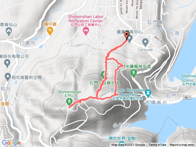 登山口好漢坡景春步道環型