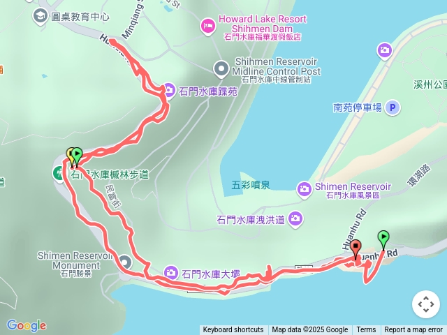 石門水庫楓林步道