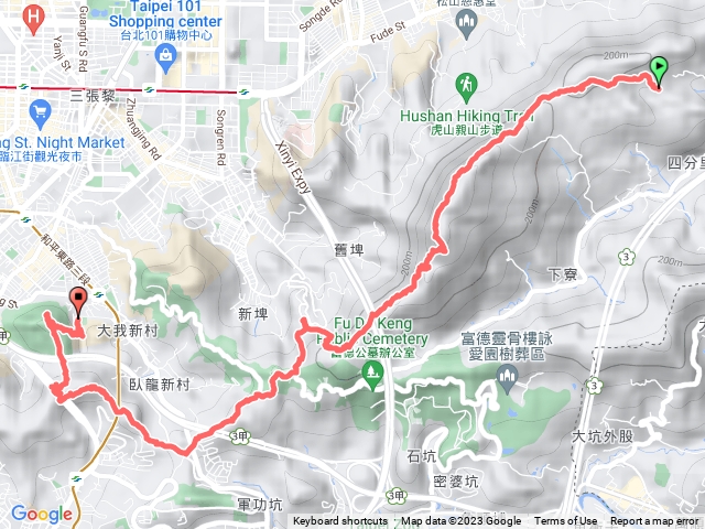 台北大縱走第六段