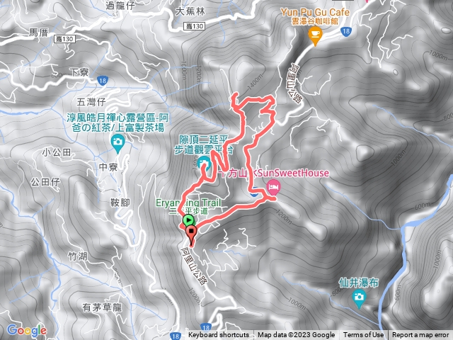 二延平步道順走茶林步道下番路農會