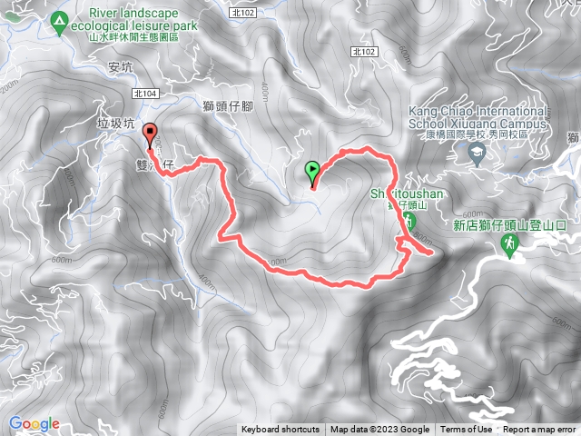 粽串尖、獅頭山、鹿母潭山O繞