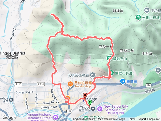 鶯歌孫龍步道鶯歌石山光明山稜線鶯歌蛋山阿婆壽司O型預覽圖