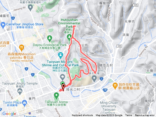 虎頭山公園三角點