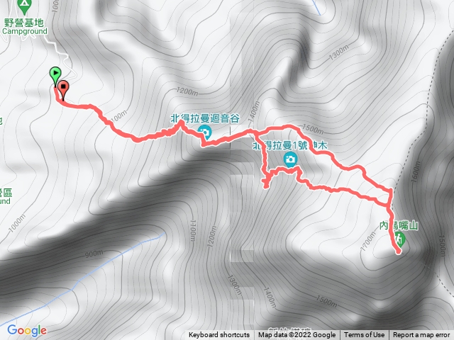 北得拉曼 內鳥嘴山 巨木群 四神木_SAM_2022/11/20