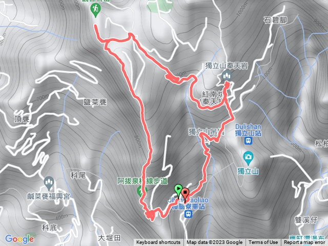 阿拔泉往獨立山