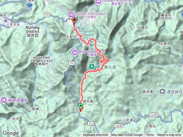 本山五坑後洞+警備室+樹梅坪古道預覽圖