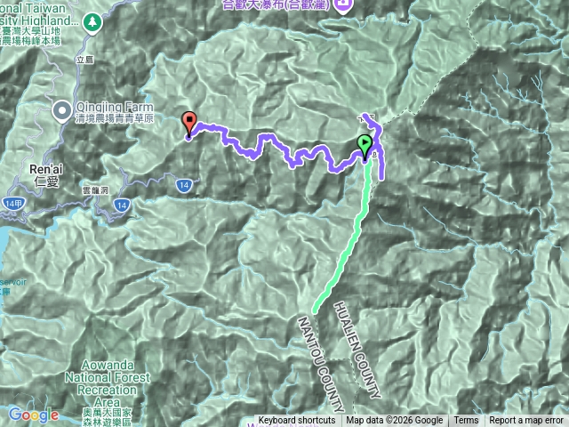 2026.02.14-16 奇萊南華+能高主峰三日預覽圖