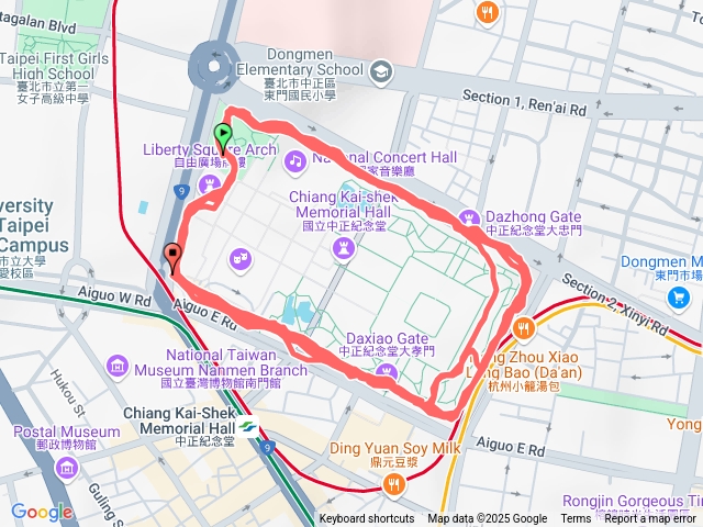 中正紀念堂健行