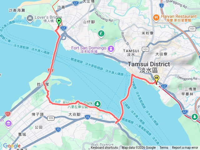 淡江大橋(漁人碼頭站-八里-淡水站)預覽圖