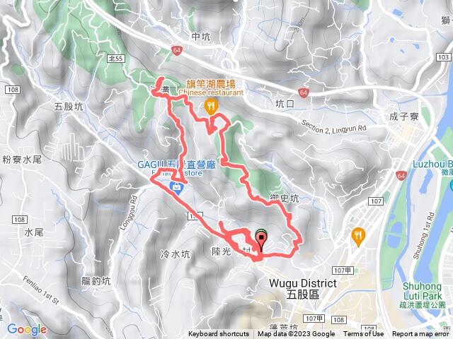 20230124五股坑溪步道-五股山-御史坑山-五股坑山