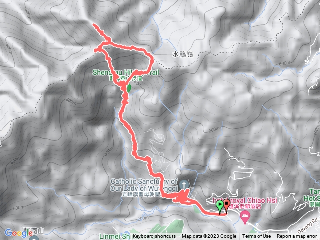 20230404三角崙山、巴唐古道、聖母山莊登山步道