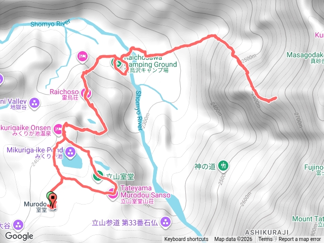 立山健走