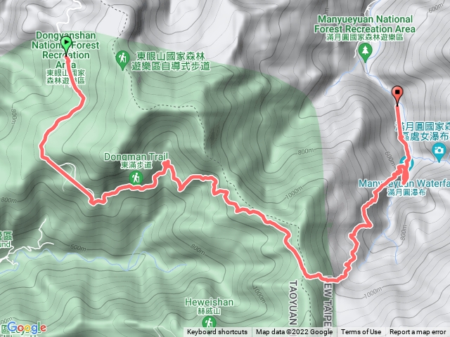 東滿步道+滿月圓瀑布