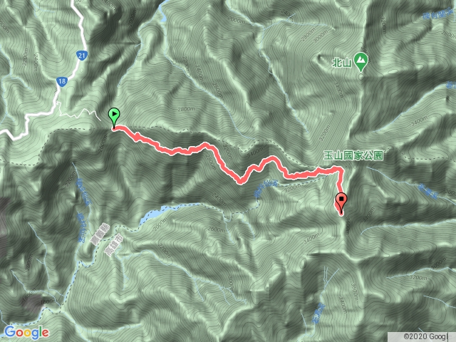 2020-06 D1 登山口-圓峰營地
