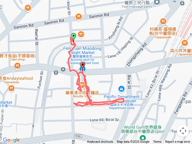 豐原廟東夜市預覽圖