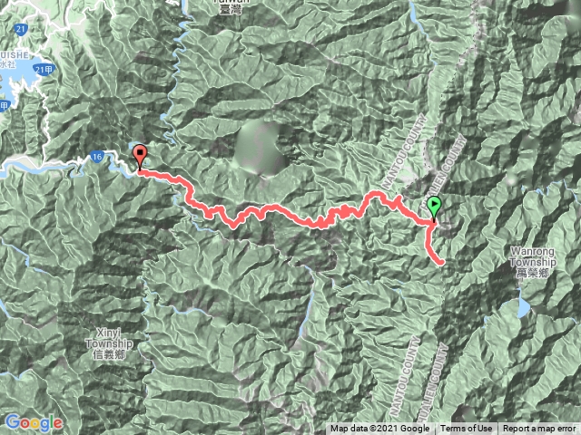 七彩湖及六順山