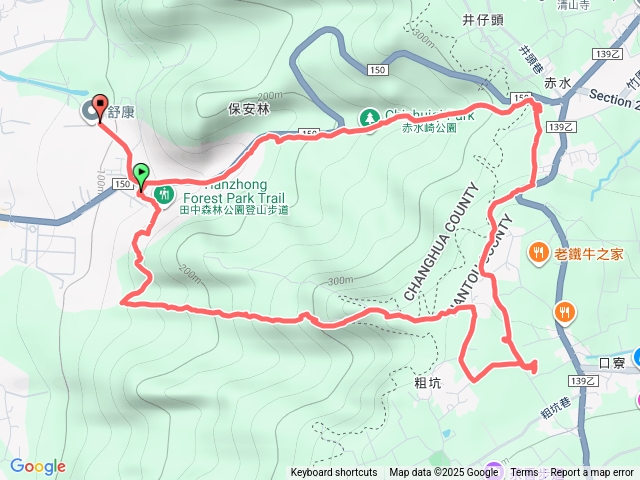 田中森林步道紅陵段-北天宮健康行