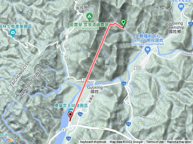 小百岳集起來大橫屏山步道202207021445