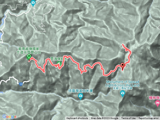 奇萊南峰第一次睡山屋好興奮啊哈哈