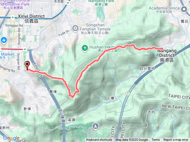 20250812南港山縱走來回