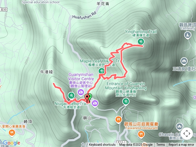 2025-0505 觀音山土路追桐花+牛港稜步道
