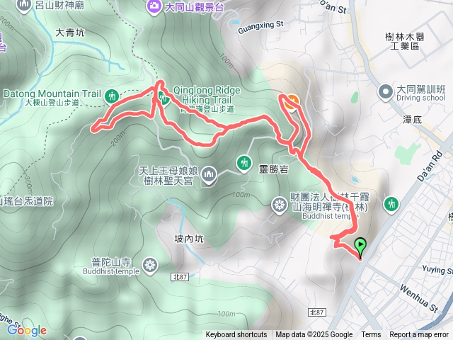樹林大同山青龍嶺