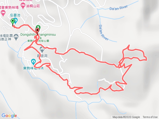 2020/10/18 東勢林場森林浴步道