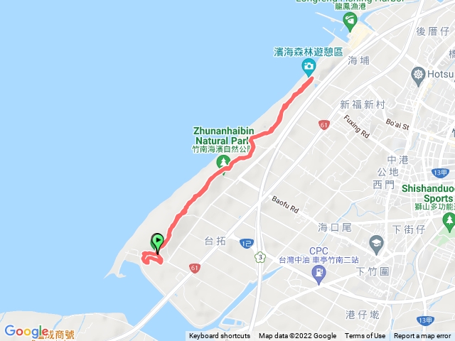 竹南海濱森林步道
