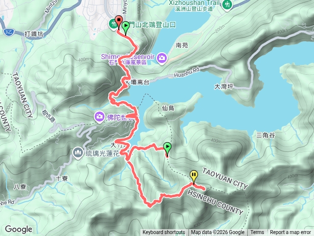 依山閣-油井窩山-石牛山O繞