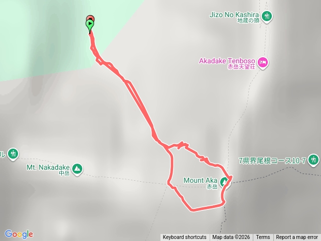 日本技術攀登路線-八岳的赤岳西壁