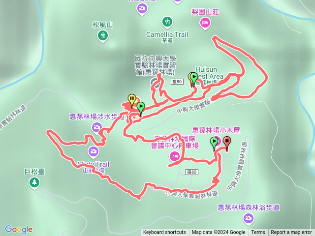 南投惠蓀林場步道(2024-10-1)預覽圖