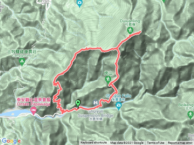 騰龍山、虎山、加里山縱走-2021/9/11