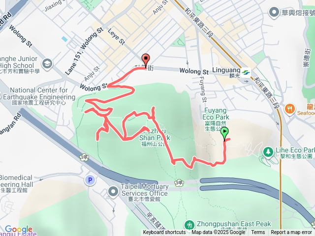 富陽生態公園到福州山公園預覽圖