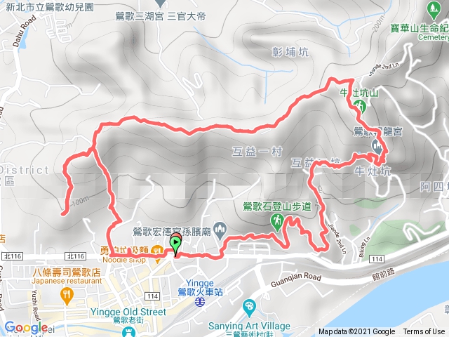 鶯歌步道小狗路線