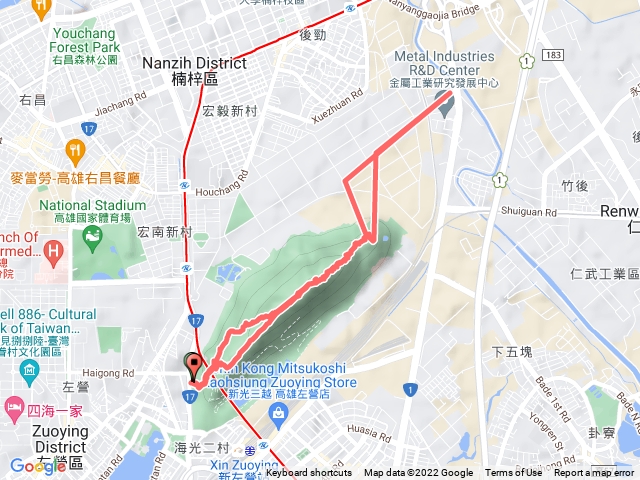 111.12.31 半屏山（北方碉堡）