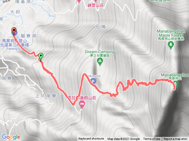 20210828馬那邦山（第二停車場-三角點）