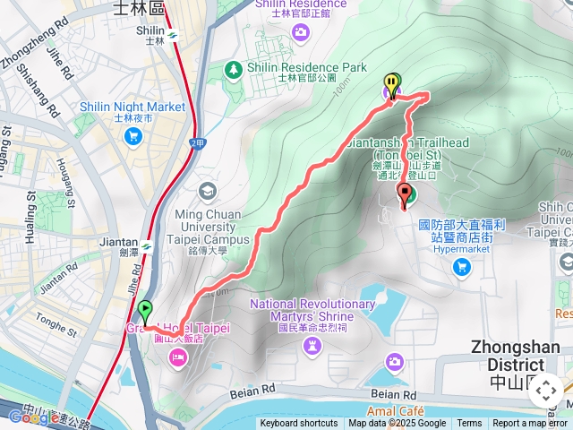 圓山親山步道-大直通北街