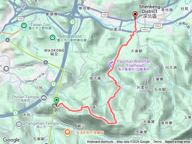 猴山岳到深坑老街預覽圖