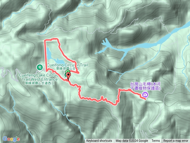 翠峰湖環山步道東進西出順走山毛櫸步道預覽圖