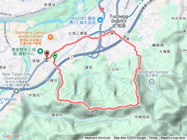 大暖尖山》土城火焰山預覽圖