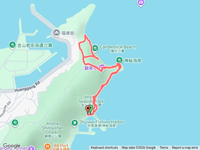 金山神密海岸
