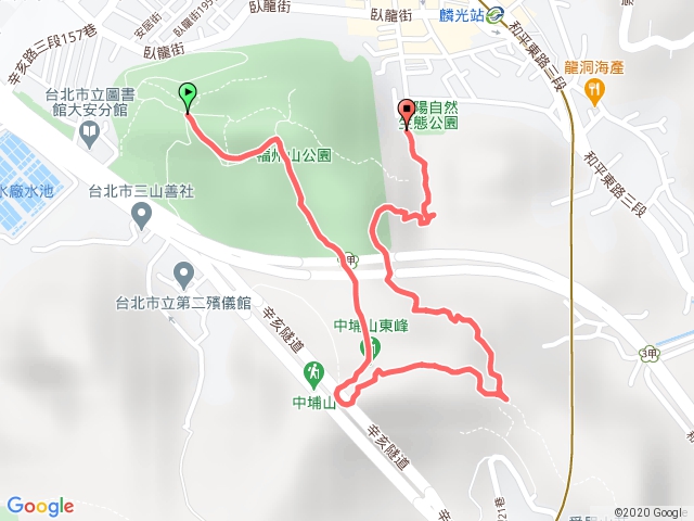 臥龍街-南縱走-富陽公園