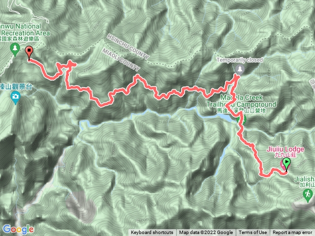 九九-大鹿林道0k