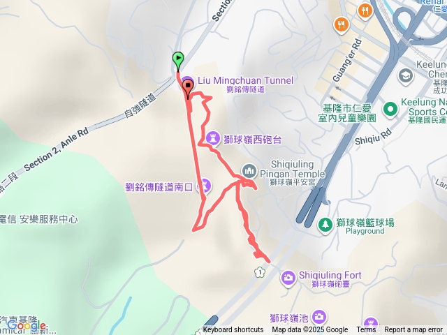 劉銘傳隧道預覽圖